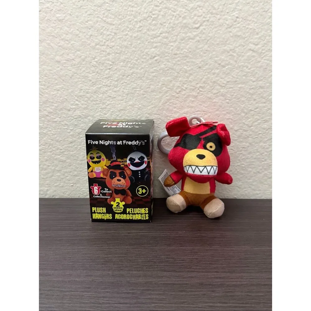 Five Nights At Freddy's Series 2 Blind Box Plush Hanger Keychain - Foxy